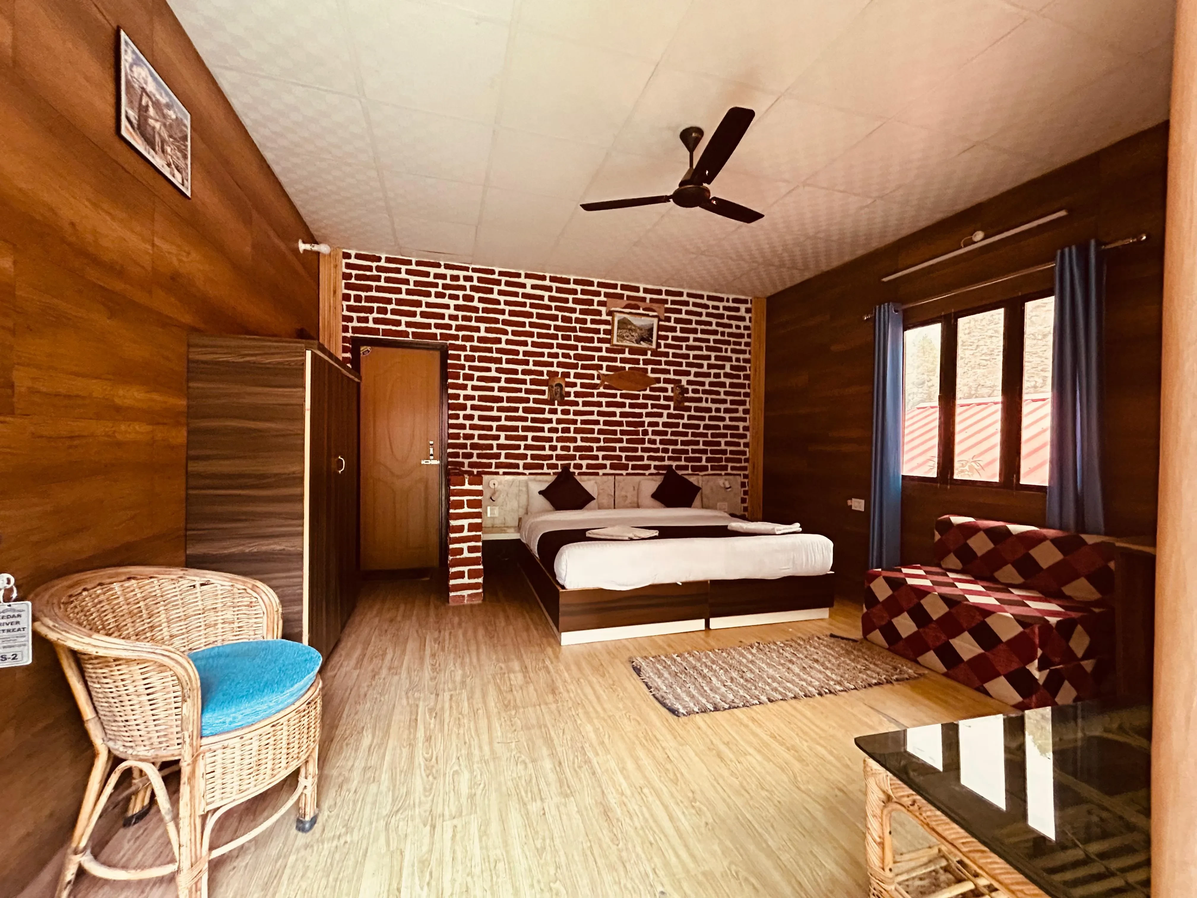 Kedar River Retreat Sitapur [Seating Area]